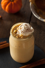 Homemade Pumpkin Pie Milkshake