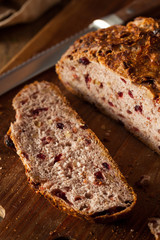 Homemade Walnut Cranberry Bread