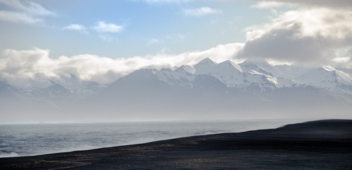 Obraz premium Island Südküste Djupivogur bis Höfn