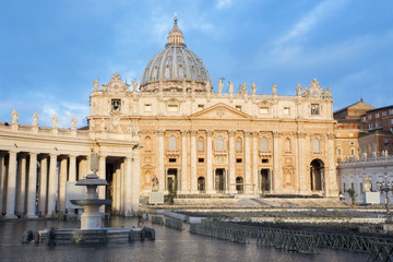 Rome - St. Peter's Basilica - "Basilica di San Pietro"