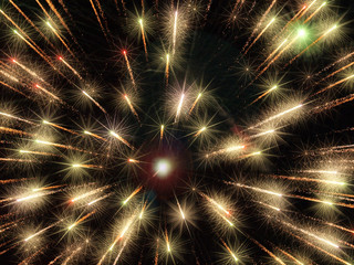 Abstract sters holiday background. © zurbagan