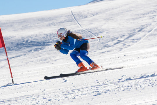 allenamento con gli sci