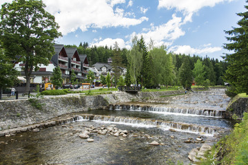 Spindlermühle, Stromschnellen der Labe.
