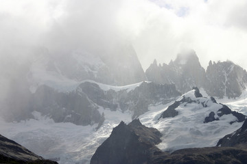 Detail of the Cerro Torre, Argentina