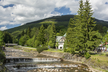 Spindlermühle, Stromschnellen der Labe.