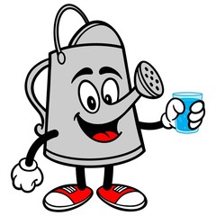 Watering Can with Water
