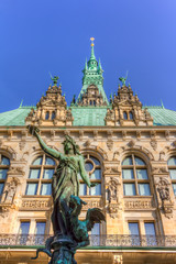 Fototapeta premium Hamburger Rathaus