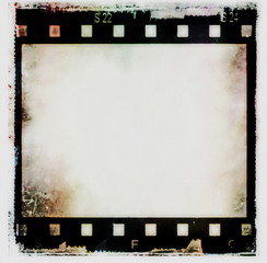 grunge film strip background