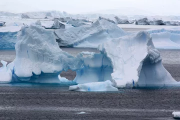 Foto auf Glas Antarktis- Eisberg © bummi100