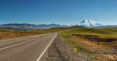 Дорога к Эльбрусу