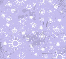 Christmas Vintage Background with drops, snowflakes