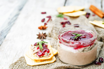 cranberry turkey liver pate