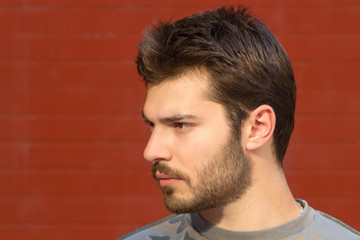 Obraz premium Young man's portrait. 