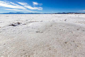 Salt desert in the Jujuy Province, Argentina