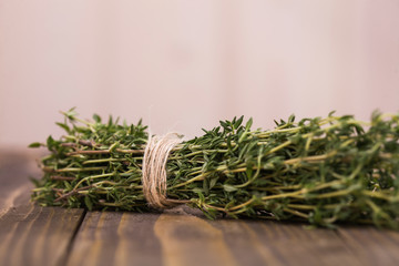 Herbal aromatic seasonong rosemary