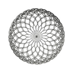 Ball from metalic mesh