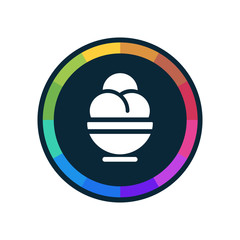 Colorful Web-Button