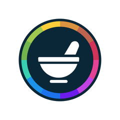 Colorful Web-Button