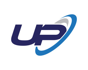 UP Swoosh Letter Logo