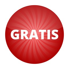 Gratis red sign, button, icon