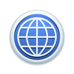 World globe button