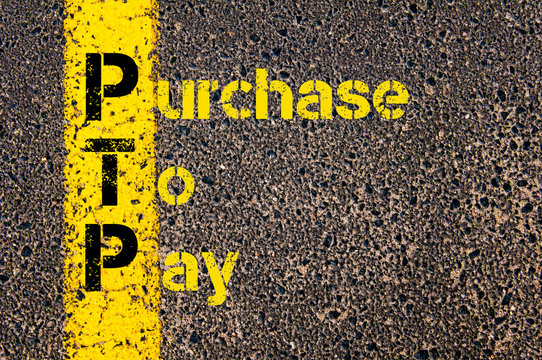 Accounting Business Acronym PTP Purchase To Pay