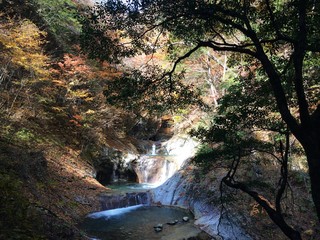 秋の西沢渓谷 秋 滝