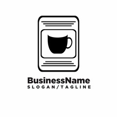 Coffee Cafe logo icon vector
