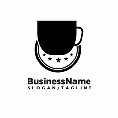 Coffee Cafe logo icon vector