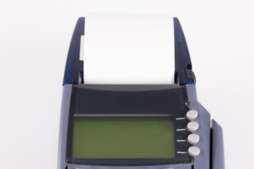 Transaction Paper On Credit card machine