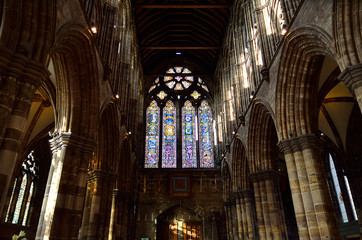 Glasgow cathedral aka High Kirk of Glasgow or St Kentigern or St Mungo..
