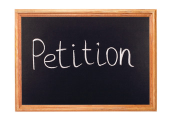 Obraz premium petition