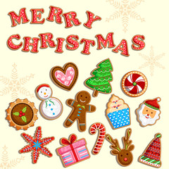 Christmas holiday cookies