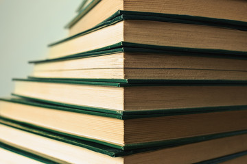 Books stairs stack