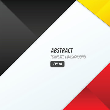 background dimension modern, black, red, yellow