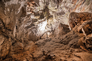 Postojna grotte in Slovenia
