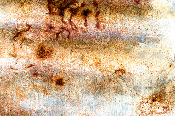 zinc rust backgrounds and texture