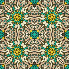 Floral Seamless Vector Pattern