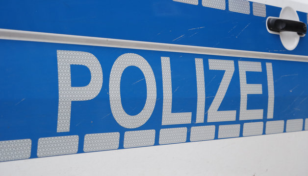 Polizei Schild