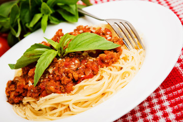 Spaghetti bolognese