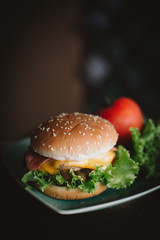 Homemade Beef burger