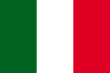 Obraz premium Flag of Italy