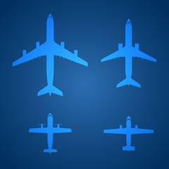 Fototapeta premium Airplane icon