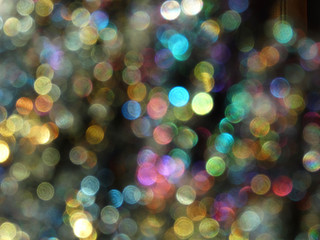 abstract background blurry shiny green and blue