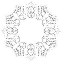 Antique Ottoman borders and frames series thirty seven