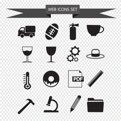 web icons Set illustration