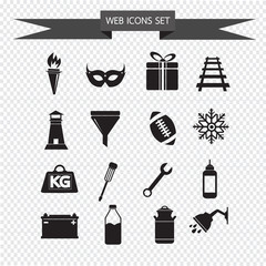 web icons Set illustration