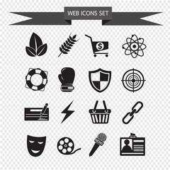 web icons Set illustration