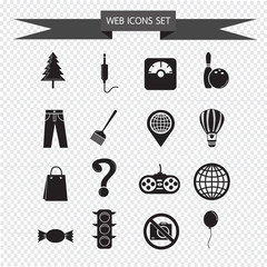 web icons Set illustration