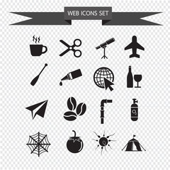 web icons Set illustration